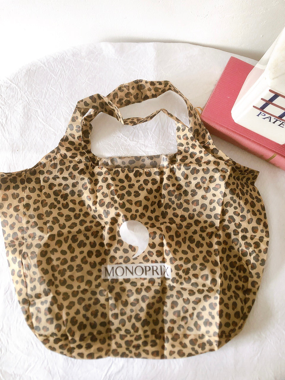 フランス モノプリ（MONOPRIX）エコバック エッフェル塔  フランス土産 フランスエコバック エッフェル塔柄エコバック