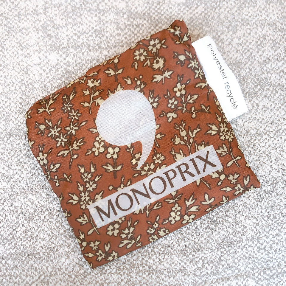 フランス モノプリ（MONOPRIX）エコバック エッフェル塔  フランス土産 フランスエコバック エッフェル塔柄エコバック