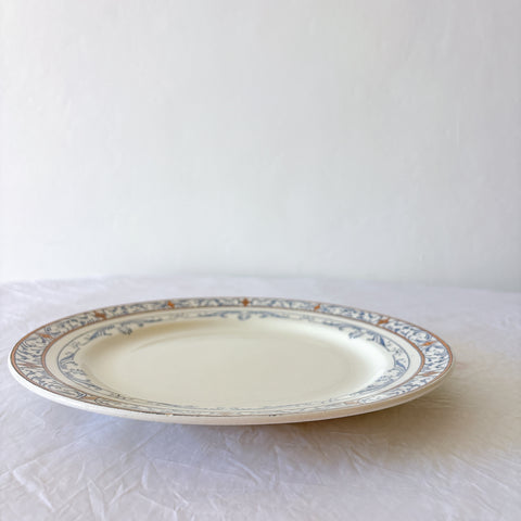 クレイユモントロー ディナープレート COLBERT コルベール 19世紀 フランスアンティーク