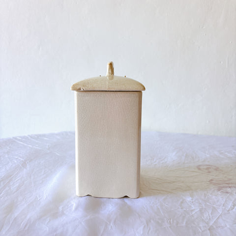 Badonviller アールデコ キャニスター 背面
