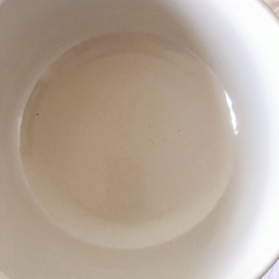 フランス　ルクルーゼ ヴィンテージ ホーロー鍋　フォンデュ鍋大型　フランスアンティーク　ブロカント　蚤の市　