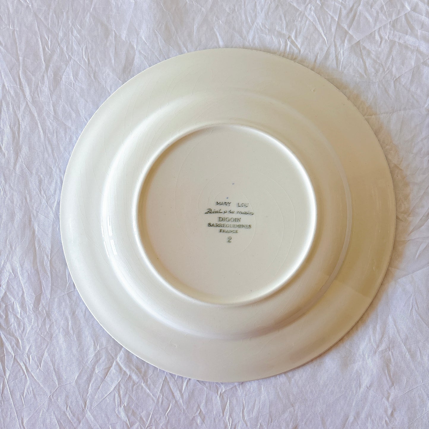 ディゴワンサルグミンヌ MARY LOU バックスタンプ フランス刻印
