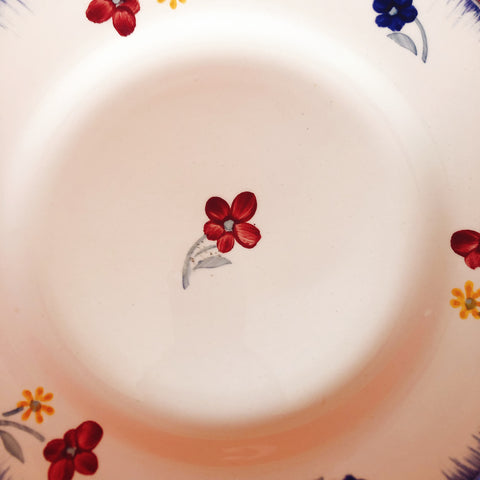 ディゴワンサルグミンヌ 『マリールー』 ディナープレート・平皿 A フランスアンティーク・ヴィンテージ食器　ブロカント　蚤の市