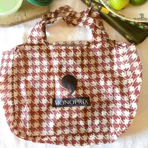 フランス モノプリ（MONOPRIX）エコバック エッフェル塔  フランス土産 フランスエコバック エッフェル塔柄エコバック