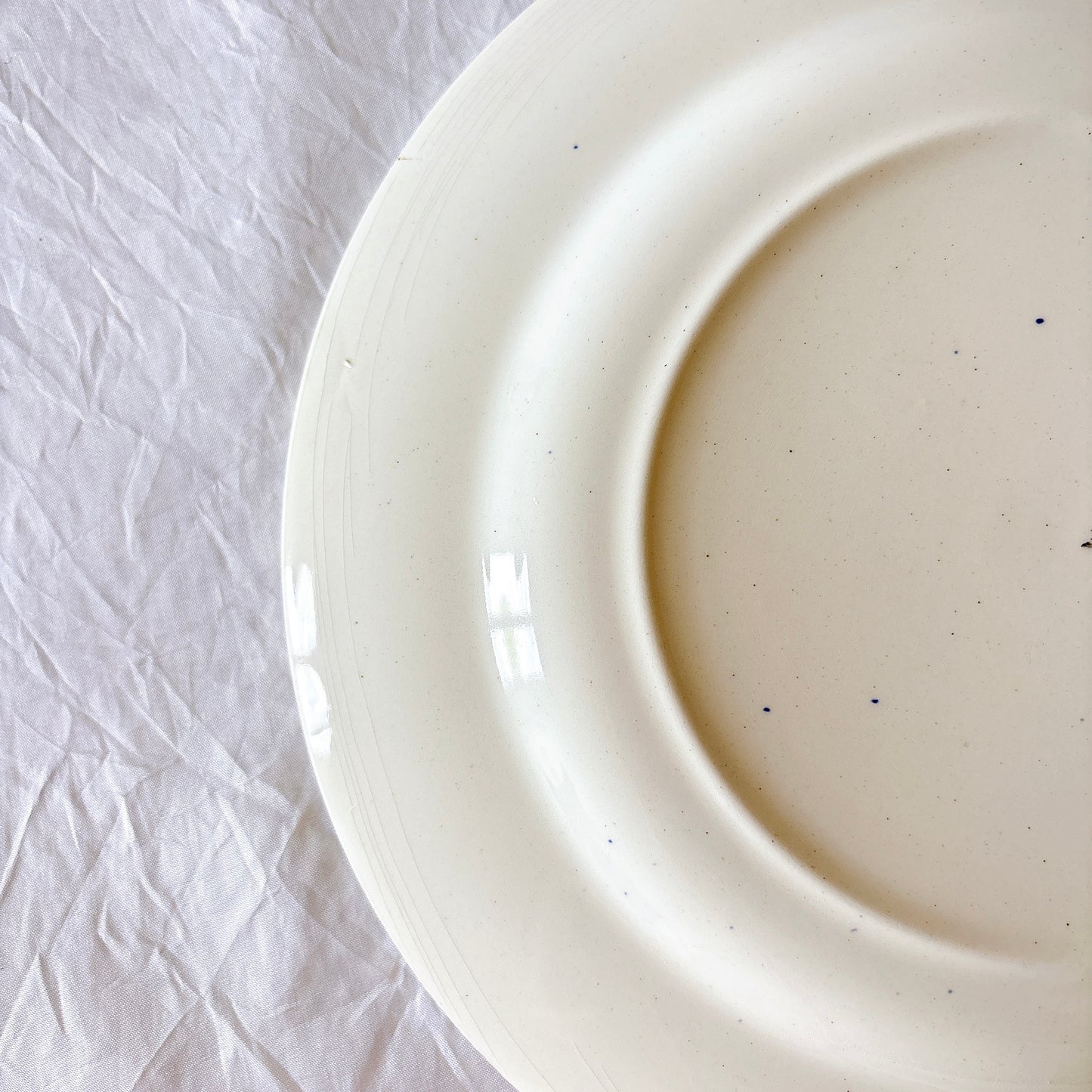 フランスアンティーク ディゴワン サルグミンヌ マリールー 花柄 ディナープレート