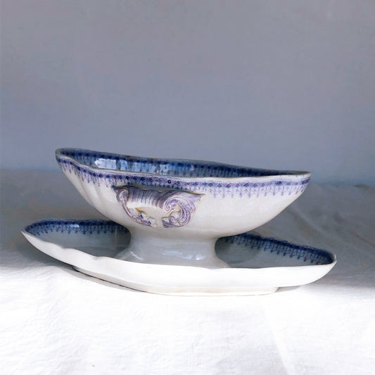 UCサルグミンヌ 『OGIVES』 ソーシエール フランスアンティーク食器 ブロカント 蚤の市