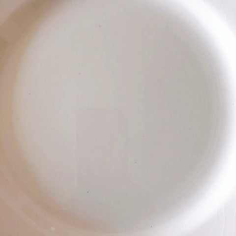 ご予約　フランスアンティーク クレイユモントロー HOUX　柊　ディナープレート　平皿 3枚セット　フランスアンティーク食器　ブロカント　蚤の市