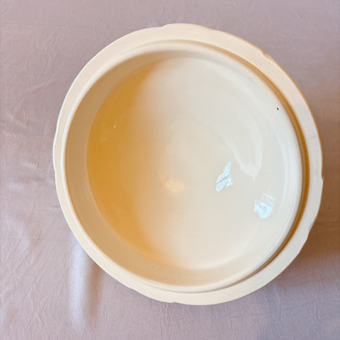ディゴワンサルグミンヌ 『ARROMANCHES （アロマンシュ）』花リム スーピエール　フランスアンティーク食器