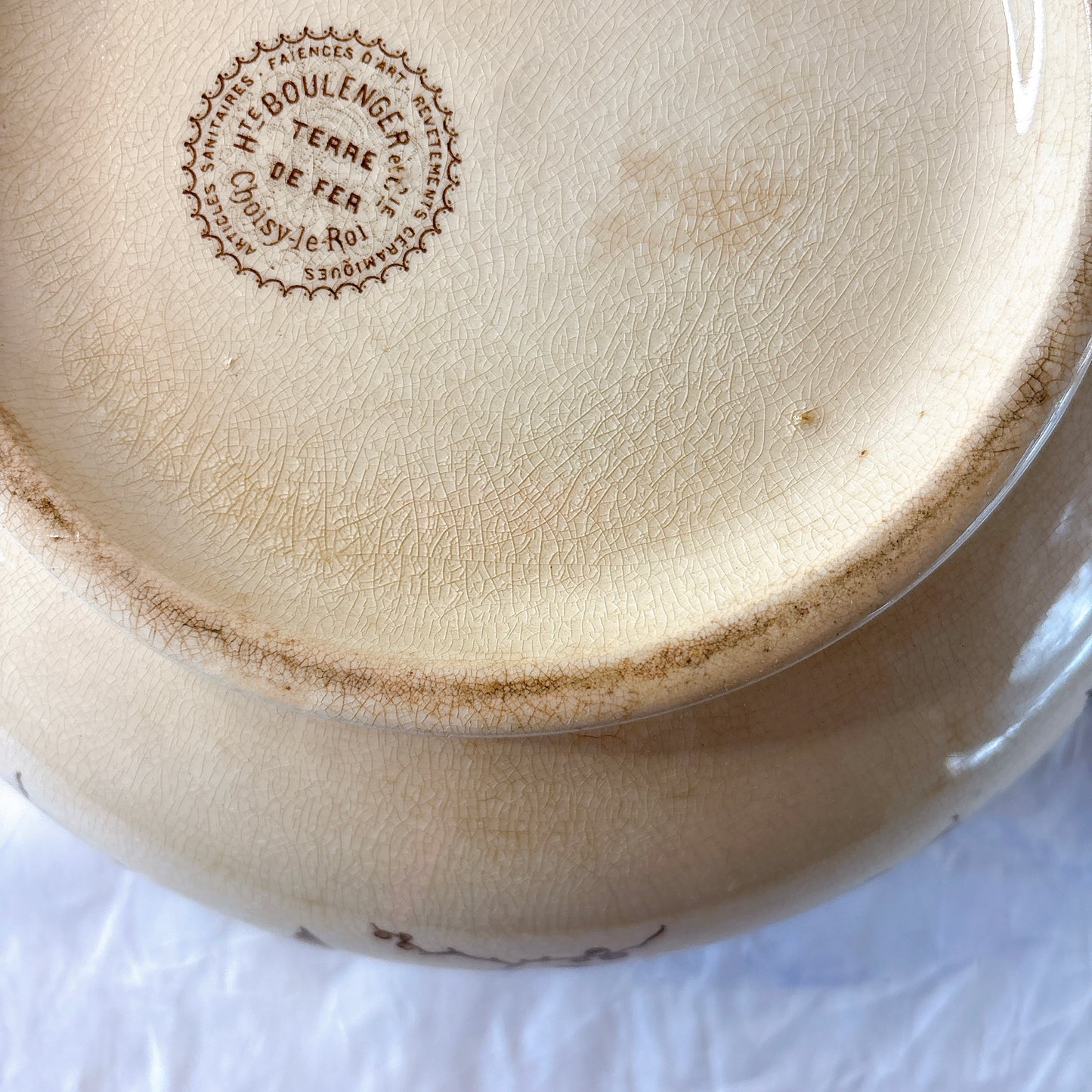 ショワジールロワ HB&Cie LYONNAIS リオネーズ　スーピエール　レギュミエール | フランス アンティーク食器