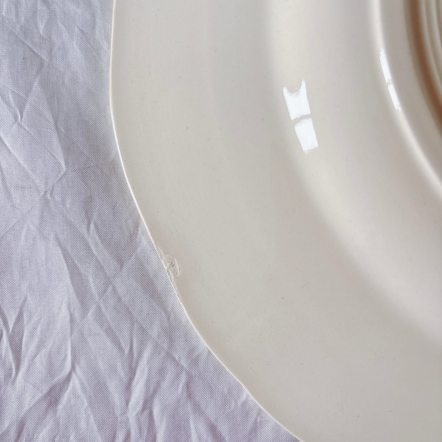 フランス ディゴワン＆サルグミンヌ 花リム ディナープレート 平皿 フランスアンティーク食器 ブロカント　蚤の市