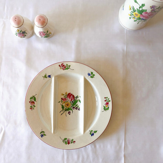 リュネヴィル " Réverbère"シリーズ アスパラプレート D フランスアンティーク食器 蚤の市 ブロカント