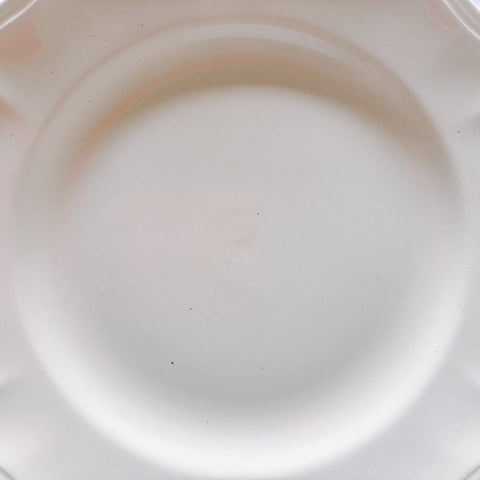 フランス ディゴワン＆サルグミンヌ 花リム ディナープレート 平皿 フランスアンティーク食器 ブロカント　蚤の市