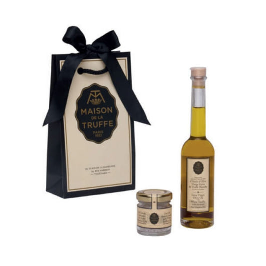 フランス 老舗トリュフ専門店 メゾンドトリュフ 黒トリュフエッソンスセット フランスお取り寄せ フランス土産