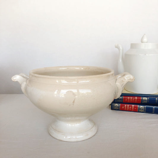 サンタマン St Amand スーピエール 白 フランスアンティーク 蚤の市 ブロカント