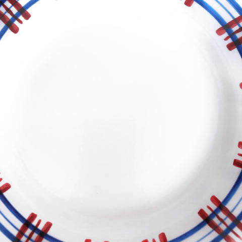 サルグミンヌ Digoin&sarreguemines 『POITOU』バスク柄 プレート 平皿 A フランスアンティーク食器 フランス蚤の市・ブロカント