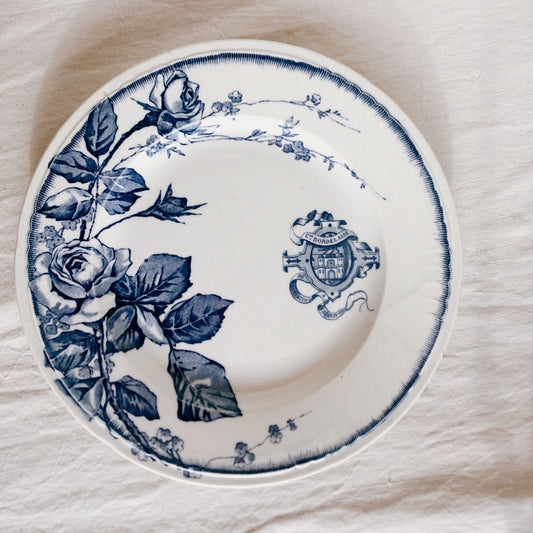 ヴィエイヤーボルドー プレート 26cm A フランスアンティーク食器 フランスブロカント・蚤の市