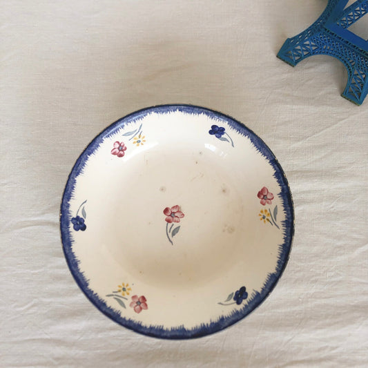 ディゴワンサルグミンヌ 『マリールー』 キャロットプレート・深皿 フランスアンティーク・ヴィンテージ食器 ブロカント 蚤の市