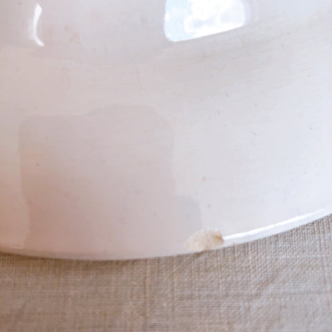 ディゴワンサルグミンヌ Digoin&Sarreguemines 『POITOU』バスク柄 スーププレート 深皿 A フランスアンティーク食器 フランス蚤の市・ブロカント