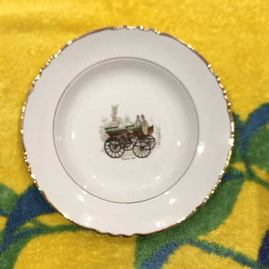 ムーランデルー-プレート-深皿-クラシックカー-23㎝