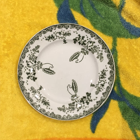 フランスアンティーク・サンタマン アマ―ジュのディナープレート 平皿 22㎝　A