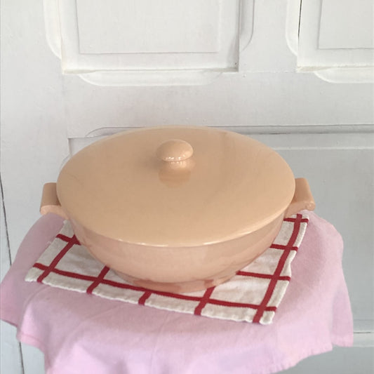 フランスアンティーク・Longwy・ロンウィー スーピエール 29.5㎝ フランスアンティーク食器 ブロカント 蚤の市