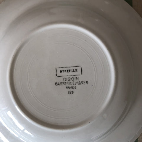 ディゴワン＆サルグミンヌ スーププレート 深皿 Mireille 22.5cm　A