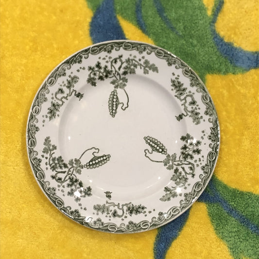 フランスアンティーク・サンタマン アマ―ジュのディナープレート 平皿 22㎝ B