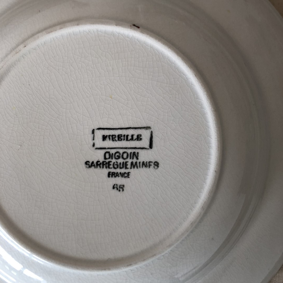 ディゴワン＆サルグミンヌ スーププレート 深皿 Mireille 22.5cm　B