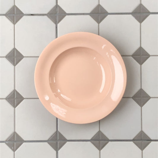 フランスアンティーク・Longwy・ロンウィー スーププレート 22.7㎝ C