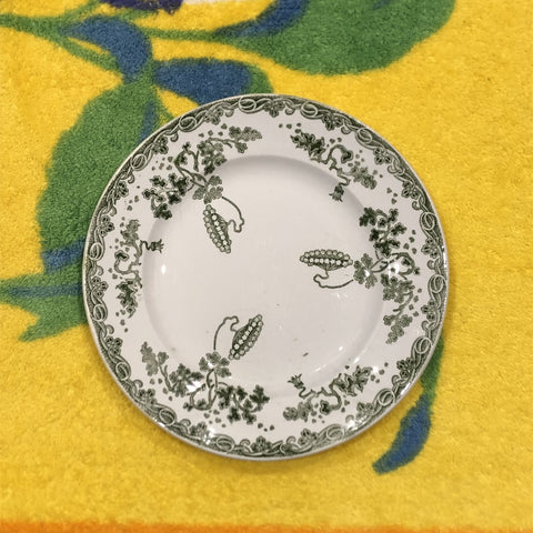 フランスアンティーク・サンタマン アマ―ジュのディナープレート 平皿 22㎝　C