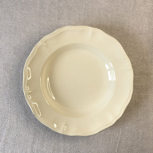 予約 フランスアンティーク・ディゴワン・サルグミンヌ 花リム スープ・プレート 深皿 H