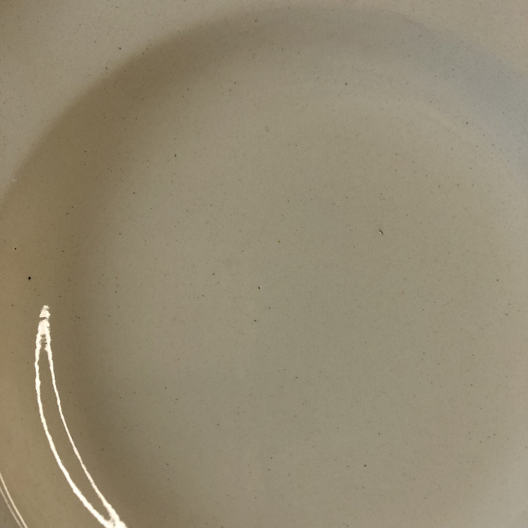 フランスアンティーク・ディゴワン・サルグミンヌ 花リム スープ・プレート 深皿 24.5㎝　H