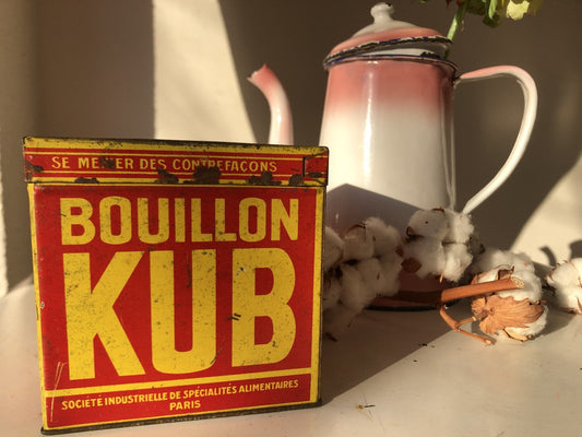 ヴィンテージ-『KUB』-TIN缶 petit