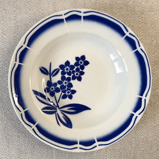 フランスアンティーク・食器・皿・プレート ブロカント Badonviller バドンヴィレー・スーププレート A