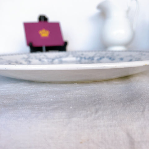 サルグミンヌ U＆C  ”モーツァルト” ディナープレート 平皿 A フランスアンティーク食器 ブロカント 蚤の市