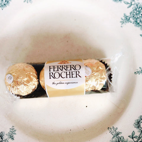 チョコレート FERRERO フェレロ ロシェ ３個入り　イタリア製