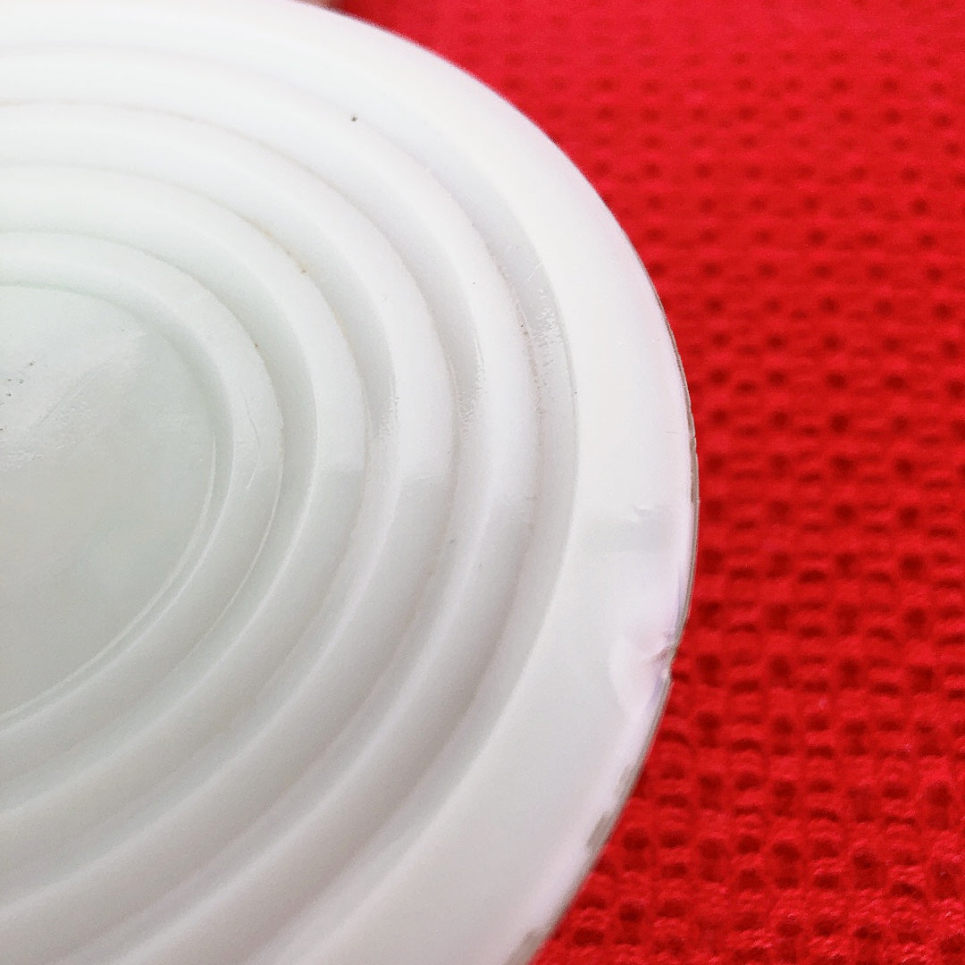 フランス アルコパル社 ミルクガラス  ソーサー２枚セット ミントグリーン フランスアンティーク ビンテージ・食器・皿・プレート ブロカント