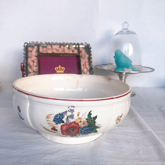 サルグミンヌ sarreguemines アグレスト サラディエ フランスアンティーク食器 フランス蚤の市・ブロカント