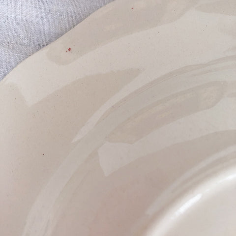 ディゴワンサルグミンヌ Digoin＆sarreguemines アグレスト 深皿 クルーズプレート C フランスアンティーク食器 フランス蚤の市・ブロカント
