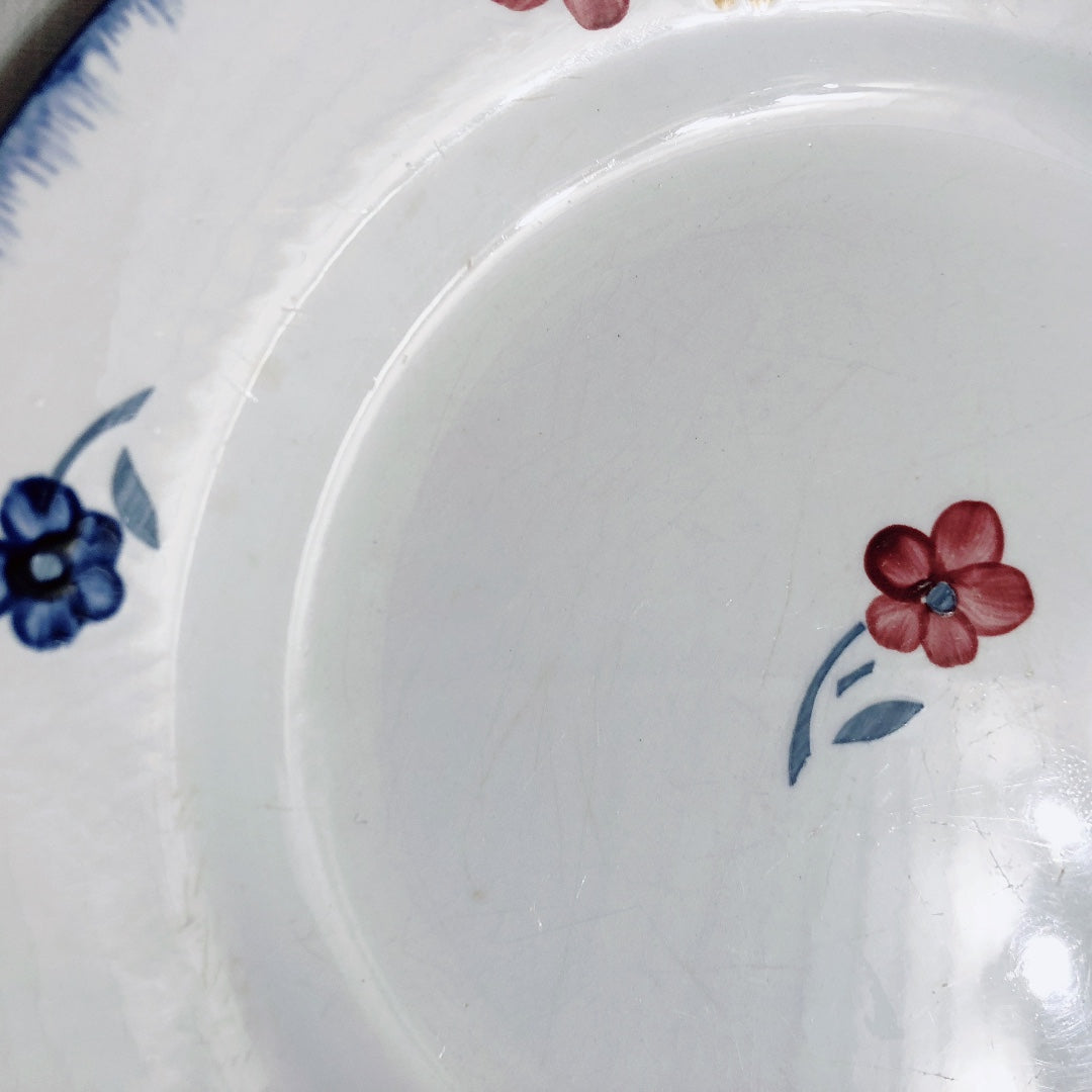 ディゴワンサルグミンヌ マリー・ルー プレート・平皿 A フランスアンティーク・ヴィンテージ食器　ブロカント　蚤の市