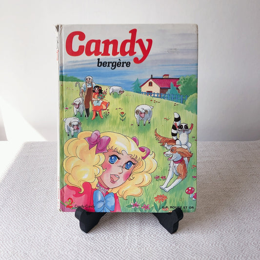 超レア フランス語版 キャンディキャンディ ボンデシネ『 bergère 羊飼い』フランスヴィンテージ雑貨 フランスブロカント・蚤の市