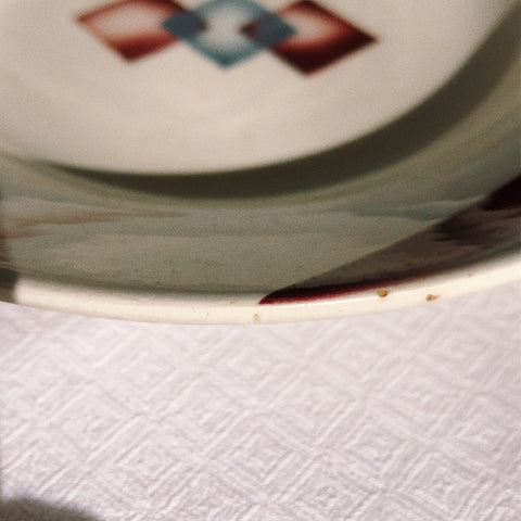 フランスアンティーク・食器・深皿・プレート  Badonviller バドンヴィレー スーププレート 深皿　ブロカント