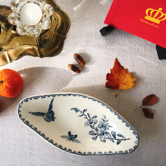 フランスアンティーク サルグミンヌ ラヴィエ ファボリ『FAVORI』 ファイアンスフィーヌ フランスアンティーク食器 フランス蚤の市・ブロカント