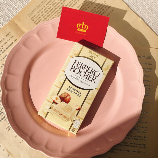 『お試し』チョコレート フェレロロシェ タブレット ショコラブロン&ノワゼット タブレットチョコレート 日本未入荷 フランス土産