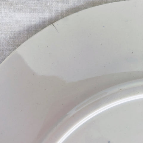 サルグミンヌ U＆C  ”モーツァルト” ディナープレート 平皿 F フランスアンティーク食器 ブロカント 蚤の市