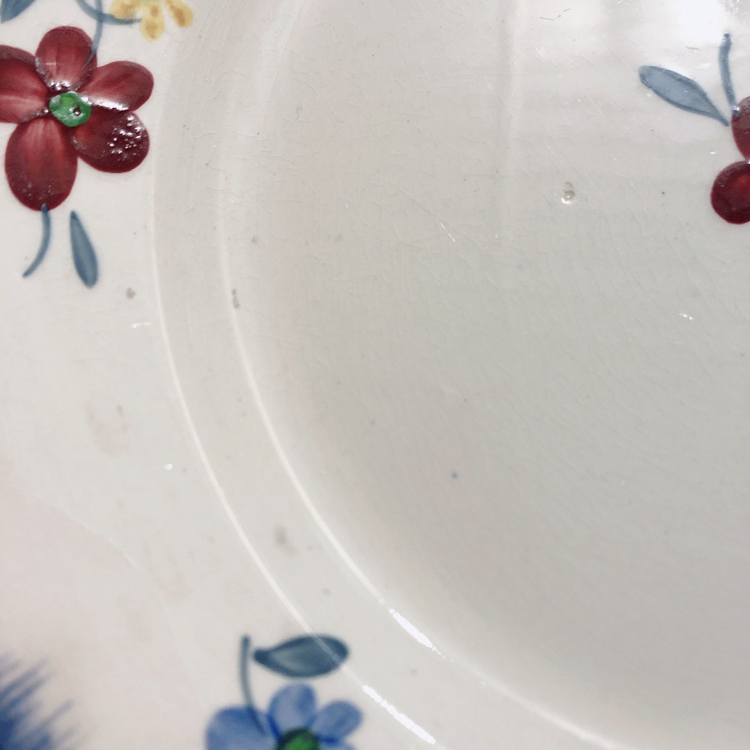 ディゴワンサルグミンヌ 『マリールー』 プレート・平皿 B フランスアンティーク・ヴィンテージ食器　ブロカント　蚤の市