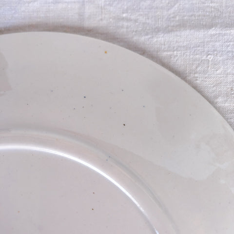 サルグミンヌ U＆C  ”モーツァルト” ディナープレート 平皿 B フランスアンティーク食器 ブロカント 蚤の市