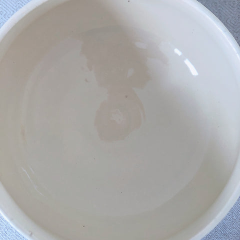 美品 フランス ディゴワン＆サルグミンヌ 花リム・スーピエール／レギュミエール フランスアンティーク食器　ブロカント　蚤の市