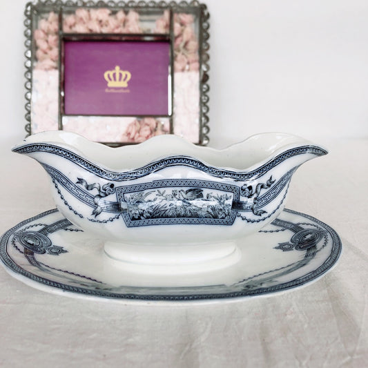 フランスアンティーク ソーシエール サンタマンアマージュ フランスブロカント・蚤の市 フランスアンティーク食器