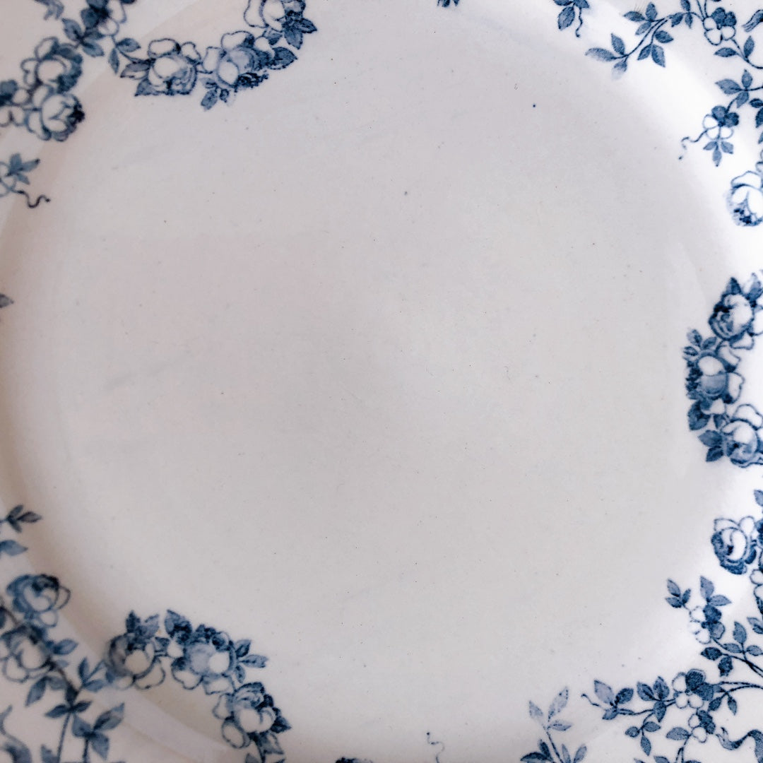 サルグミンヌ U＆C ”モーツァルト” ディナープレート 平皿 D フランスアンティーク食器 ブロカント 蚤の市